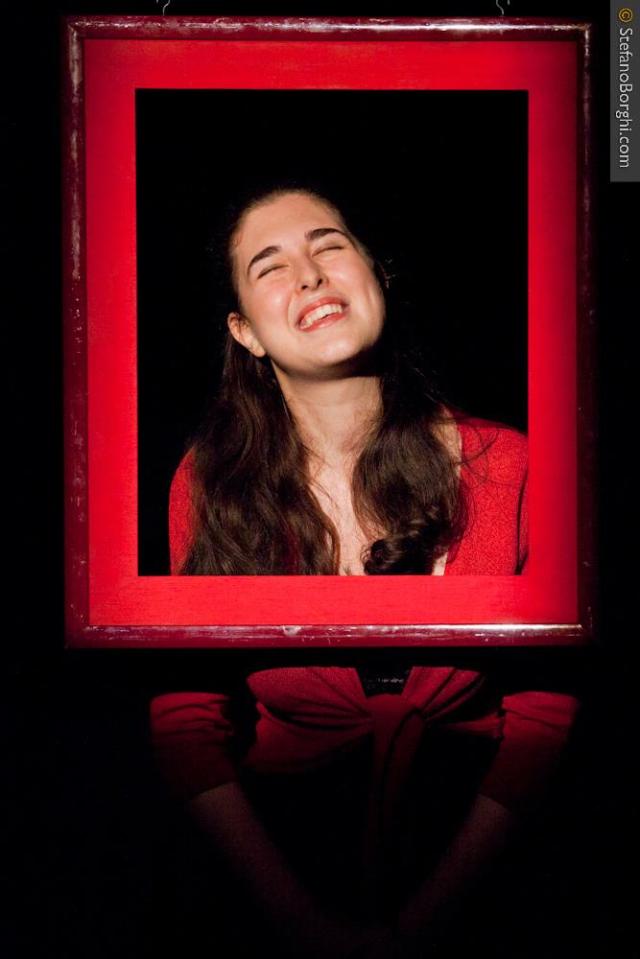 Gabriella Merloni-Une femme seule Dario Fo-sur les planches 8